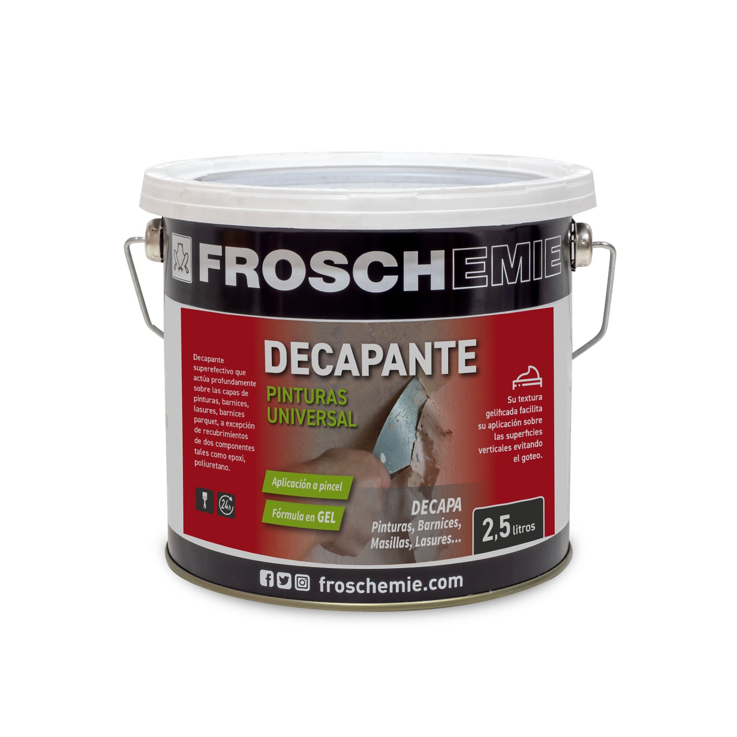 Decapante: Elimina capas viejas de pintura. Decapante.
