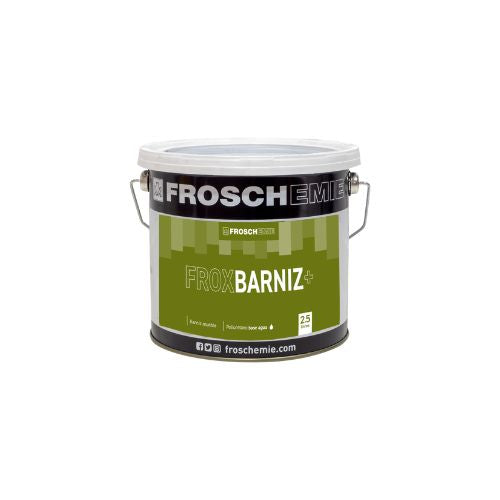 Frox Barniz Plus (FR 6366): Barniz de Acabado Mono-componente para madera base agua 100% poliuretano