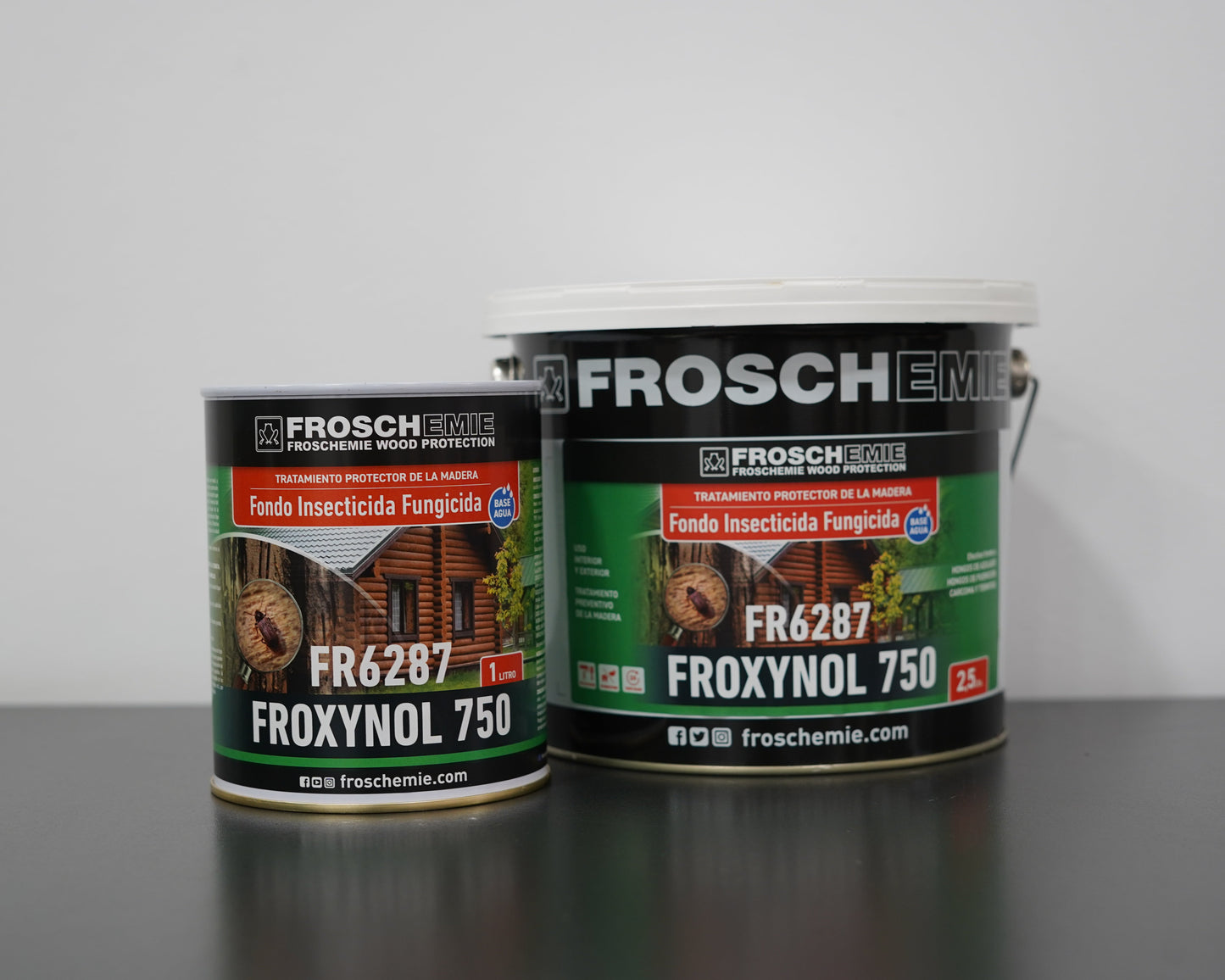 Froxynol 750: Fondo impregnante insecticida-fungicida para madera