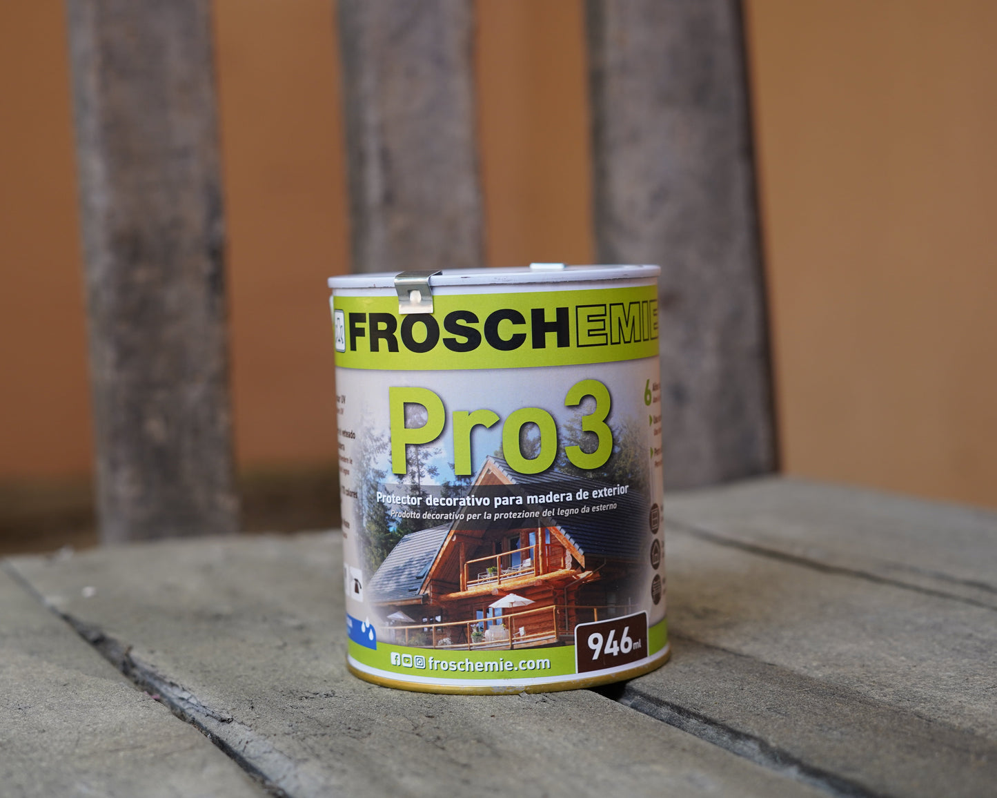 Pro 3: Pintado de madera interior y exterior (lasur mate)