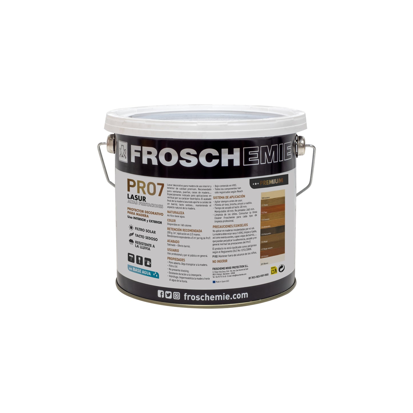 Pro 7: Lasur efecto barniz