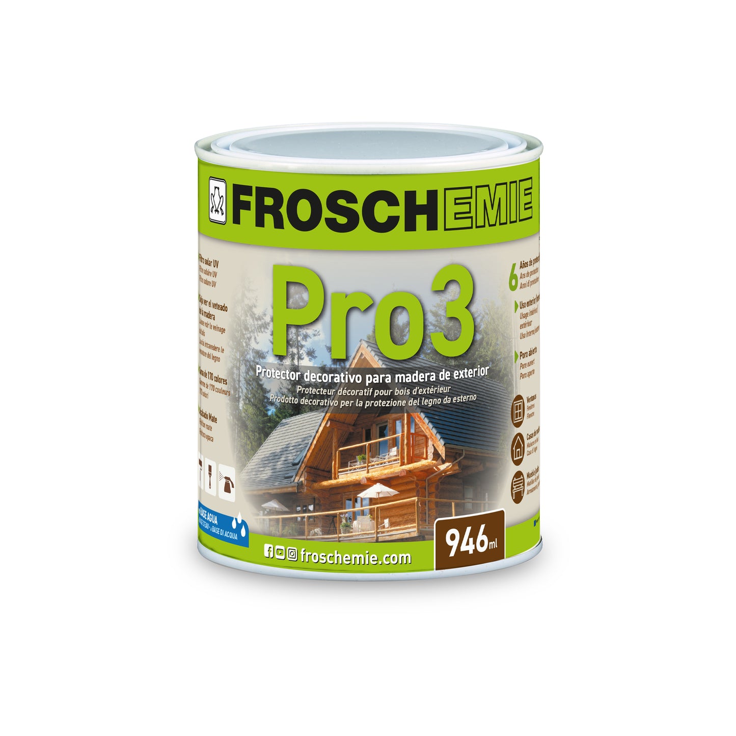 Pro 3: Pintado de madera interior y exterior (lasur mate)