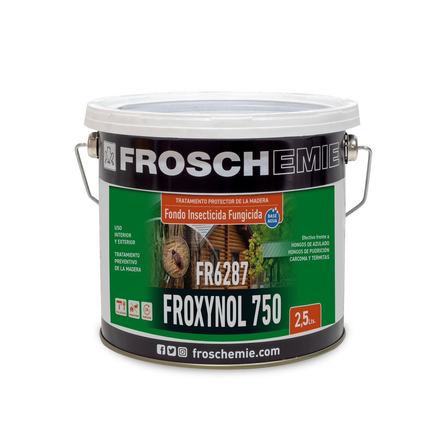 Froxynol 750: Fondo impregnante insecticida-fungicida para madera